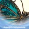 G128 Butterfly Metal Wall Art Decor | Black and Green Butterfly Indoor Outdoor Wall Art Hanging Decor for Bedroom, Living Room, Garden, Patio